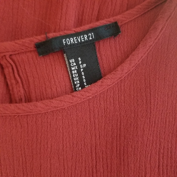 Forever 21 Boho Flowy Top, small - Picture 5 of 5